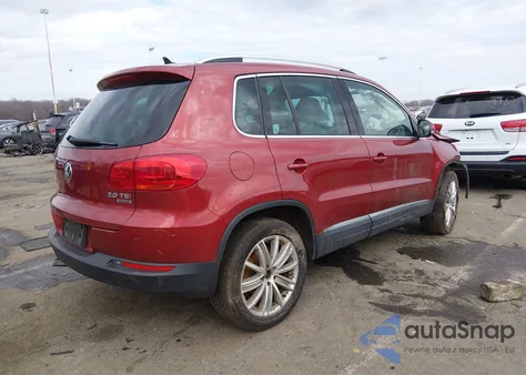 2015 Volkswagen Tiguan Se from USA, damaged, VIN WVGBV7AX2FW105297